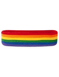  RAINBOW TERRY CLOTH HEADBAND
