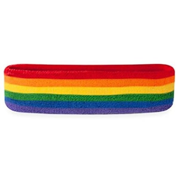 RAINBOW TERRY CLOTH HEADBAND