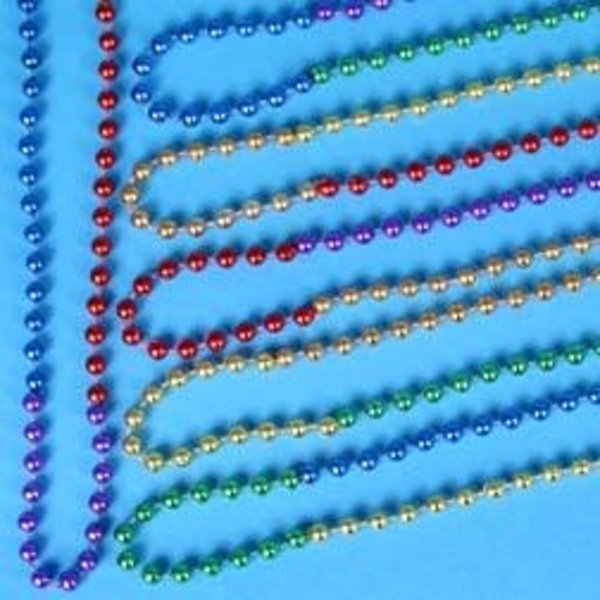 AMERICAN MARDI GRAS/FIESTA BEAD (set of 4) SM, 7