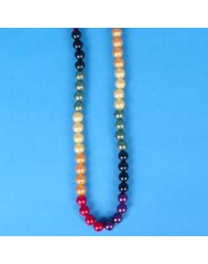 AMERICAN MARDI GRAS/FIESTA BEAD-PEARL RAINBOW