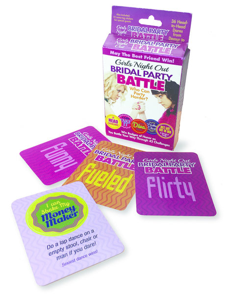 Kheper Games, Inc. GIRLS NIGHT OUT BRIDAL PARTY BATTLE CHALLENGE CARD - 50% OFF