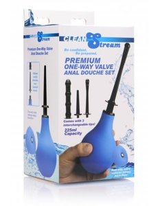 XR Brands CLEANSTREAM ONE WAY ANAL DOUCHE SET