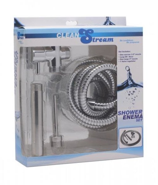 XR Brands DOUCHE, CLEANSTREAM DELUXE ENEMA SHOW