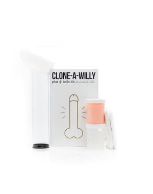 CLONE-A-WILLY CLONE A WILLY PLUS BALLS VIBRATING SILICONE DILDO MOLDING KIT