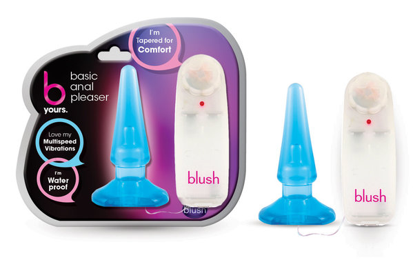 BLUSH NOVELTIES B YOURS BASIC VIBE ANAL PLEASER