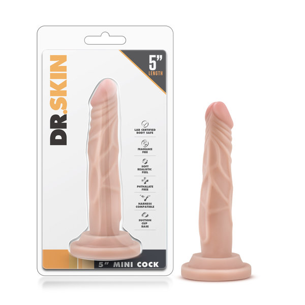 DR SKIN DR SKIN 5" MINI COCK BEIGE