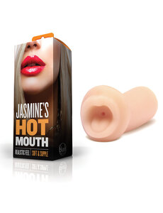 BLUSH NOVELTIES Jasmine's Hot Mouth Stroker