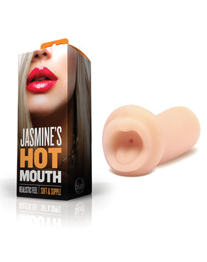 BLUSH NOVELTIES Jasmine's Hot Mouth Stroker