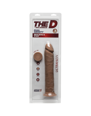 Doc Johnson THE D, REALISTIC D 10" CARAMEL