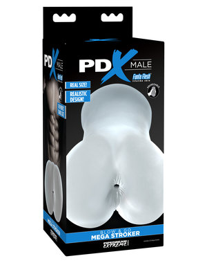 PIPEDREAM PRODUCTS PDX MALE BLOW & GO MEGA STROKER CLR