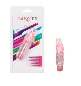 CalExotics Waterproof Power Buddies Bullet With Silicone Sleeve Pink Rabbit