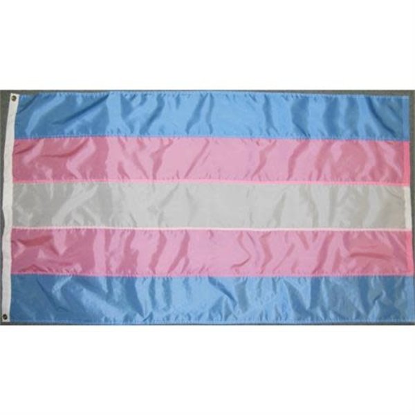 RAINBOW TRANSGENDER FLAG
