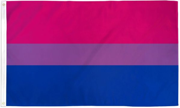 RAINBOW BISEXUAL PRIDE FLAG