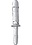 XR Brands MASTER SERIES  BRUTUS GLASS DILDO THRUSTER