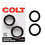 COLT COLT SILICONE SUPER RINGS BLACK