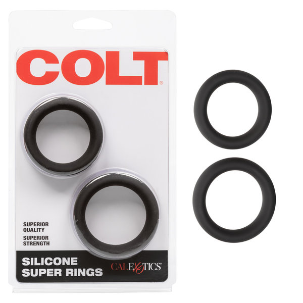 COLT COLT SILICONE SUPER RINGS BLACK