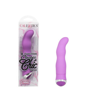 CalExotics 8 FUNCTION CLASSIC CHIC CURVE 4.25" PURPLE