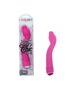 CalExotics 7 FUNCTION CLASSIC CHIC WILD G 6.25" G-SPOT VIBE PINK