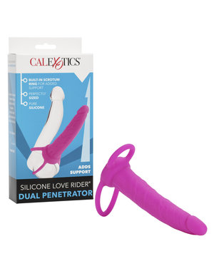 CalExotics LOVE RIDER, SILICONE DUAL PENETRATOR