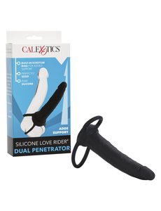 CalExotics LOVE RIDER SILICONE DUAL PENETRATOR