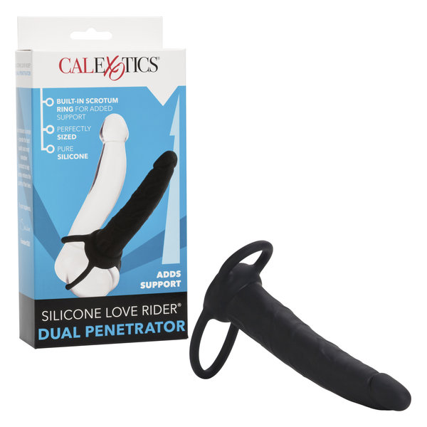 CalExotics LOVE RIDER SILICONE DUAL PENETRATOR