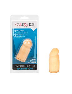 CalExotics SMOOTH LATEX  EXTENSION 3" VANILLA