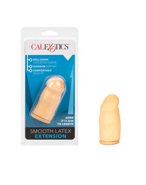 CalExotics SMOOTH LATEX  EXTENSION 3" VANILLA