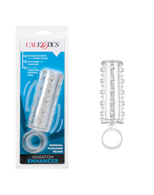 CalExotics SENSATION ENHANCER PENIS SLEEVE WITH SCROTUM SUPPORT