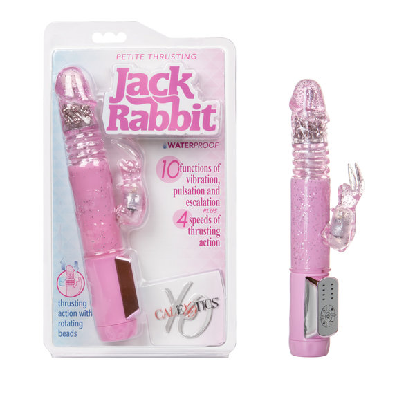 CalExotics PETITE THRUSTING JACK RABBIT PINK