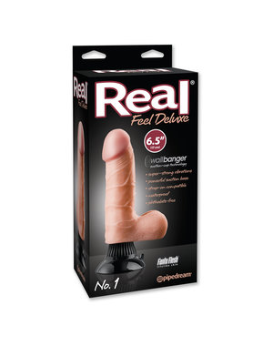 PIPEDREAM PRODUCTS REAL FEEL DELUXE NO. 01, 6.5" FLESH