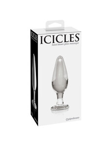 Icicles ICICLES # 26 CLEAR GLASS ANAL PLUG