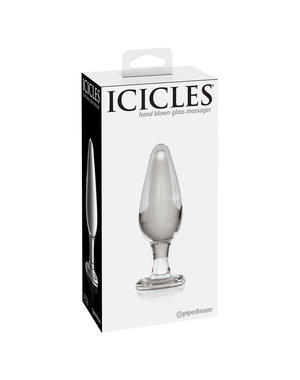 Icicles ICICLES # 26 CLEAR GLASS ANAL PLUG