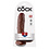 PIPEDREAM PRODUCTS KING COCK WITH BALLS 8" BROWN