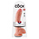PIPEDREAM PRODUCTS KING COCK DILDO WITH BALLS 9" FLESH
