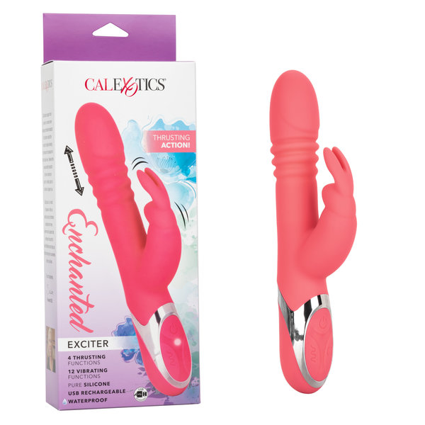 CalExotics ENCHANTED EXCITER SILICONE THRUSTING VIBRATOR