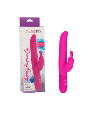CalExotics BOUNDING BUNNY SILICONE RABIT VIBRATOR PINK