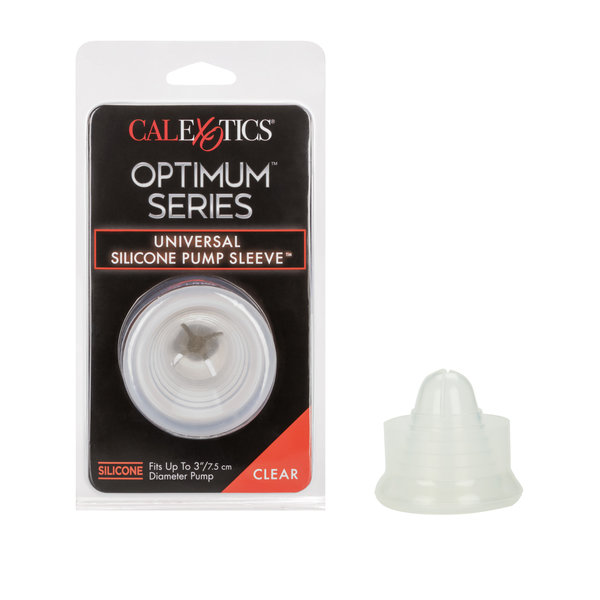 CalExotics UNIVERSAL SILICONE PUMP SLEEVE, Clear