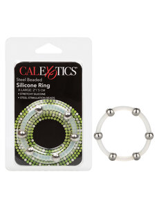 CalExotics STEEL BEADED SILICONE XL