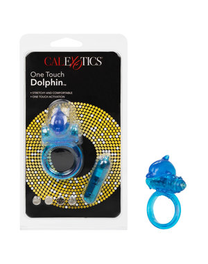 CalExotics ONE TOUCH DOLPHIN VIBRATING COCK RING