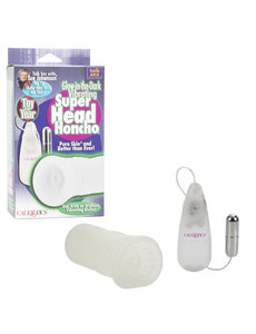 CalExotics GLOW IN THE DARK SUPER HEAD HONCHO WHITE