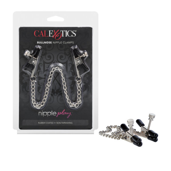 CalExotics NIPPLE PLAY BULL NOSE NIPPLE CLAMPS NON-PIERCING