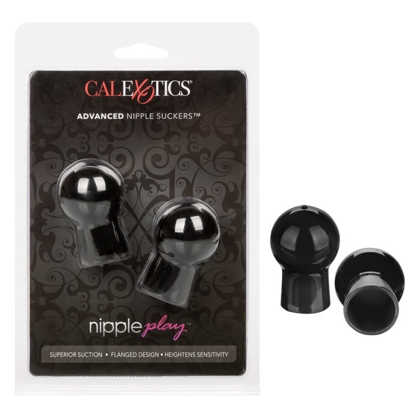 CalExotics NIPPLE PLAY ADVANCED NIPPLE SUCKERS BLACK