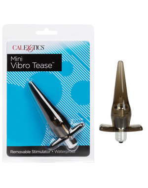 CalExotics MINI VIBRO TEASE VIBRATING BUTT PLUG SMOKE