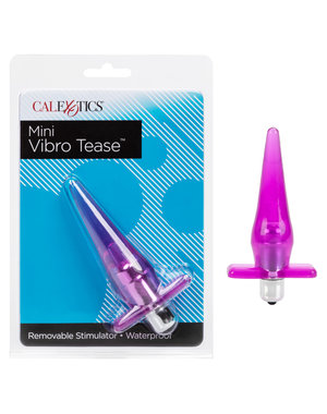 CalExotics MINI VIBRO TEASE VIBRATING BUTT PLUG PINK