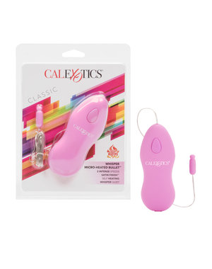 CalExotics WHISPER MICRO HEATED BULLET, Pink