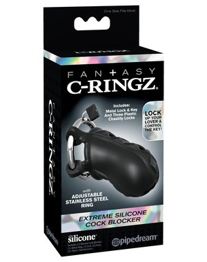 FANTASY RINGZ FANTASY CRINGZ XTREME SILICONE COCK BLOCKER