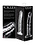 PIPEDREAM PRODUCTS ICICLES # 62 GLASS DILDO 6.5inch CLEAR