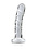PIPEDREAM PRODUCTS ICICLES # 62 GLASS DILDO 6.5inch CLEAR
