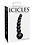 Icicles ICICLES # 66 BEADED ANAL PROBE 4.75inch BLACK