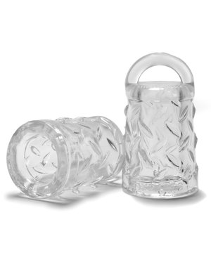 OXBALLS OXBALLS GRIPPER NIPPLE SUCKERS CLEAR